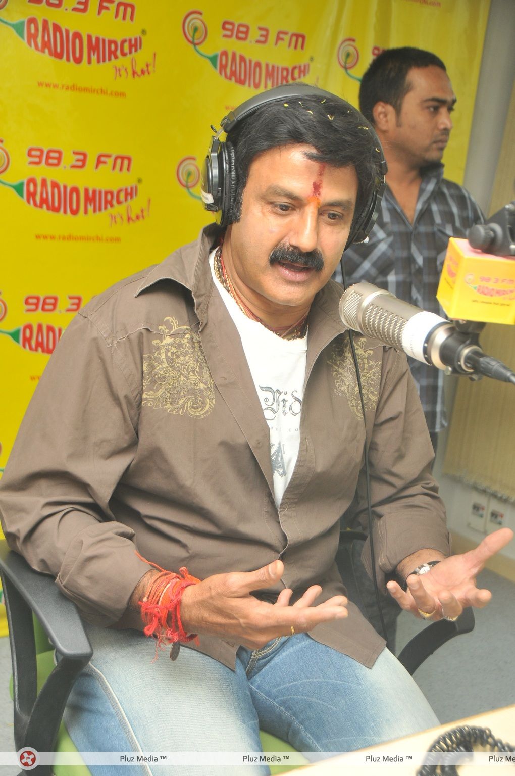 Nandamuri Balakrishna - Balakrishna At Radio Mirchi for Sri Rama Rajyam - Pictures | Picture 122229